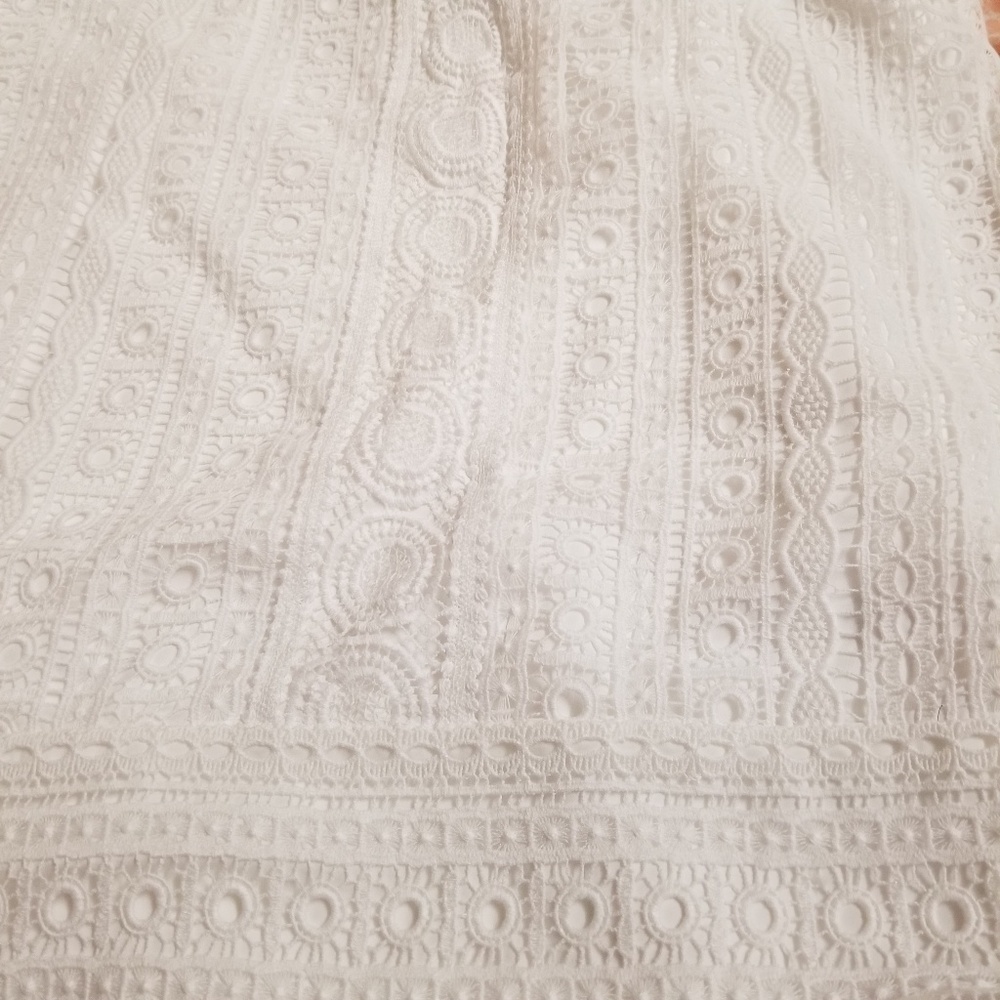 NWT WHBM White Lace Dress - Picture 7 of 8